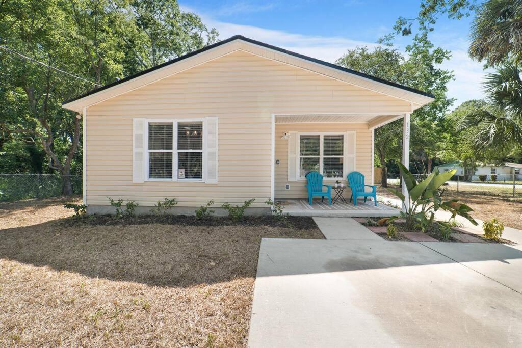 New Modern Bungalow Close To Downtown! Fully Fenced Yard 圣奥古斯丁 外观 照片